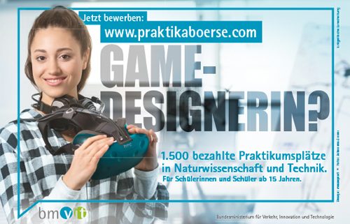 Kampagnensujet "Game-Designerin"