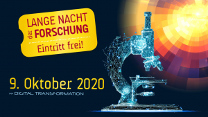 Lange Nacht der Forschung 2020 – Sujet "Mikroskop"