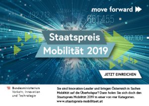 Sujet des Staatspreis Mobilität 2019