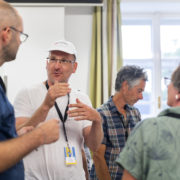 Stadtmarke Groß-Enzersdorf Dialogausstellung mit BürgerInnen die diskutieren